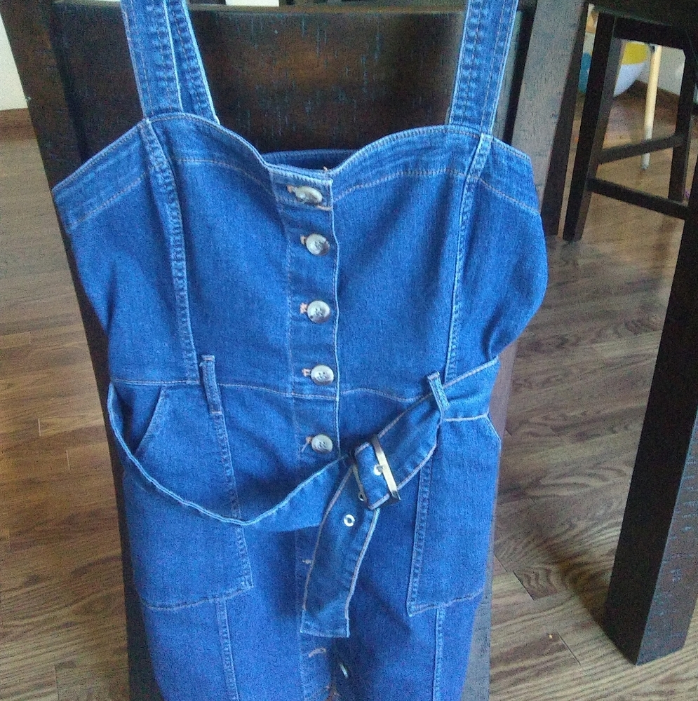 Denim dress